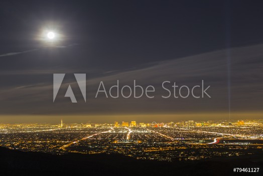 Picture of Las Vegas Full Moon